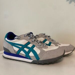 Onitsuka Tiger by Asics Gray and Teal Sneakers